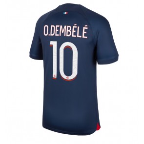 Paris Saint-Germain Ousmane Dembele #10 Domaci Dres 2023-24 Kratak Rukavima